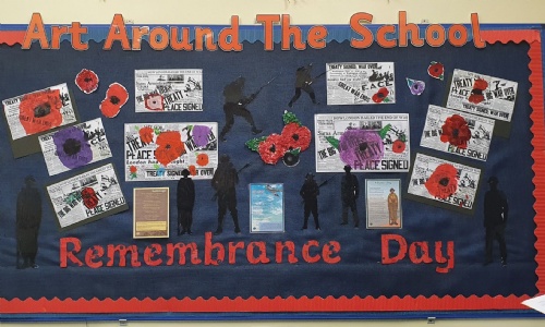 Clarendon Junior School - Remembrance Day Art 2022